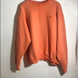 Champion orange faded sweater XL men’s